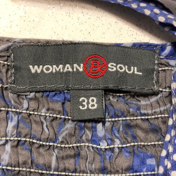 Dot and Circle Geometric Print Pattern Dress - Picture 3 of 8